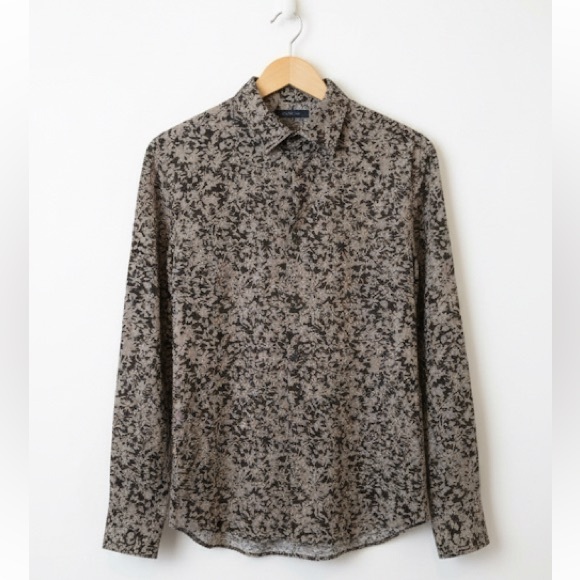 Express Other - Express Men Floral Button Down  Long Sleeve Shirt